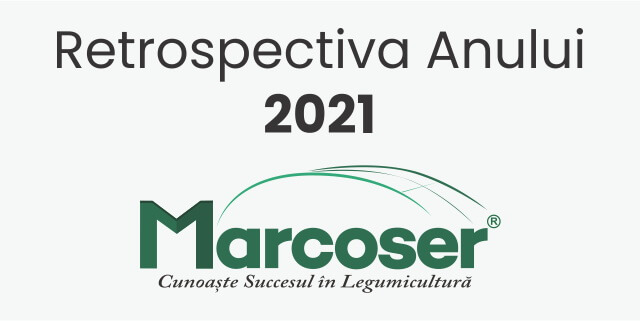 Retrospectiva activitatilor din anul 2021 la Marcoser